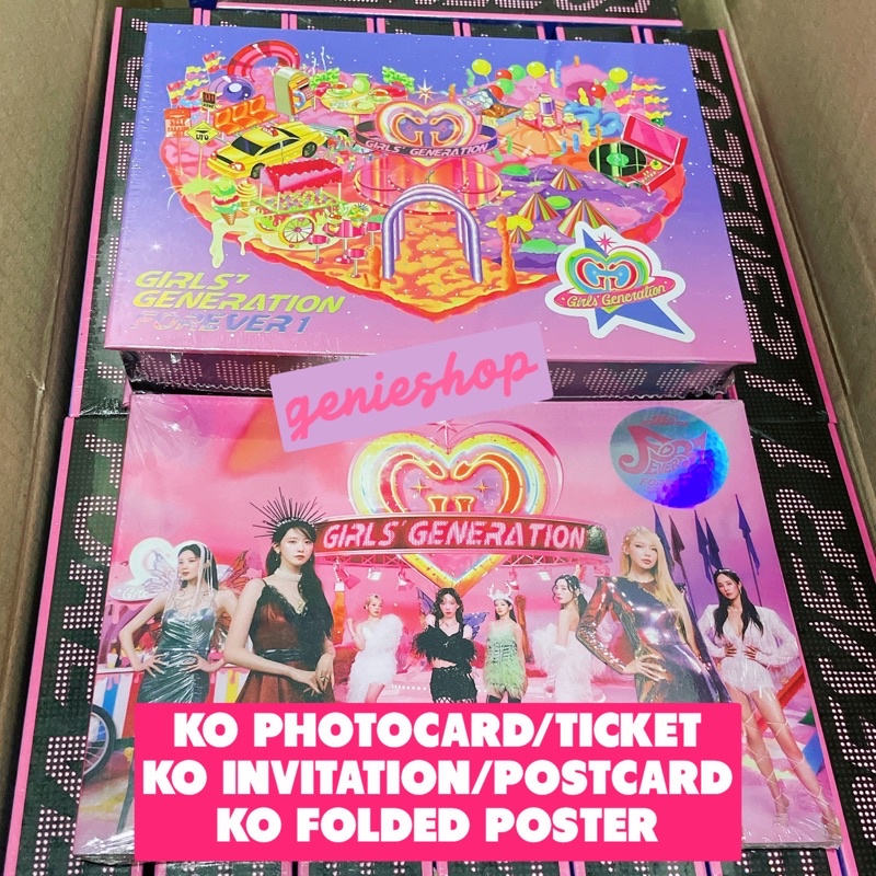 *Có-Sẵn kèm poster* ẢNH SNSD FOREVER 1 GIRLS GENERATION