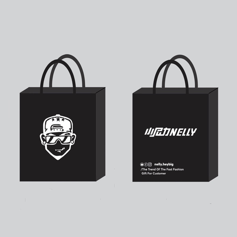 Túi vải không dệt logo Nelly Heybig Special gift bag mua để nhận quà