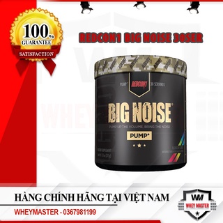Bignoise redcon1 tăng sức mạnh pre workout trước tập luyện không caffein không gây mệt 30 lần dùng - usa