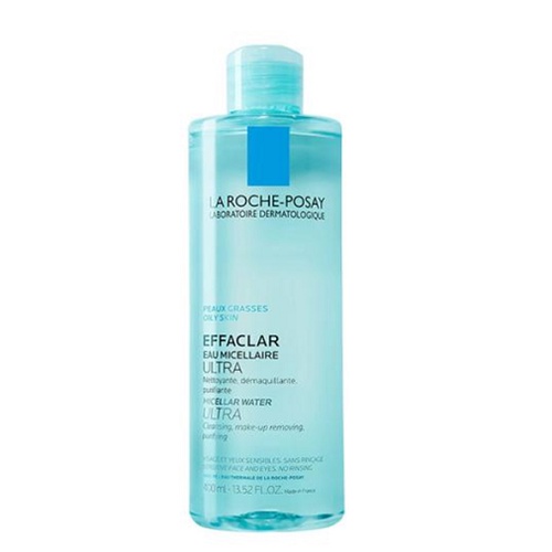 Nước tẩy trang La Roche-Posay Effaclar Micellar Water Ultra Oily Skin 100ml-200ml-400ml