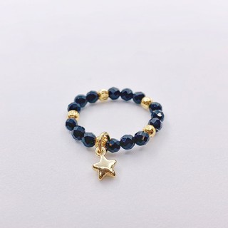 Nhẫn đá mắt hổ cùng mặt ngôi sao
