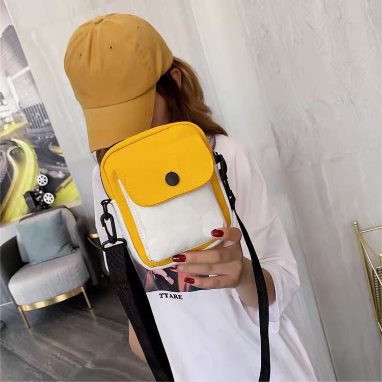 [ MẪU MỚI NHẤT ] Túi tote vải đeo chéo đựng điện thoại mini thời trang vải canvas cao cấp phong cách Hàn Quốc