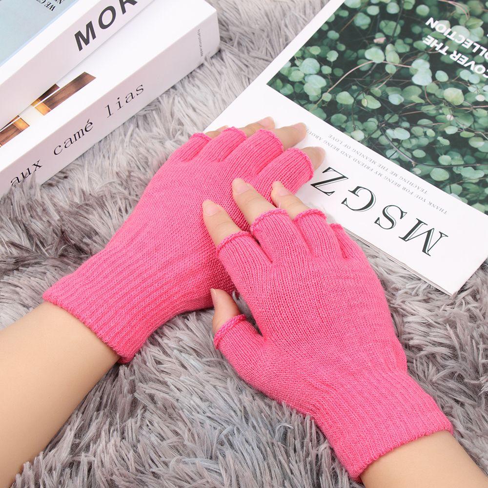 Găng Tay Len Mềm Mại Màu Kẹo Hiệu Kat1
