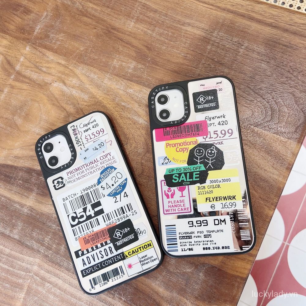 【24 Hours Shipping】【High Quality】Casetify Mirror Case Sales Icon Case iPhone12 11promax 6plus 7plus iPhoneX XR Xsmax iPhone11 Shockproof Casing lWVP