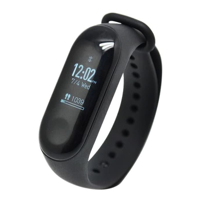 Đồng Hồ Thông Minh Xiaomi Miband 3 Oled Đen