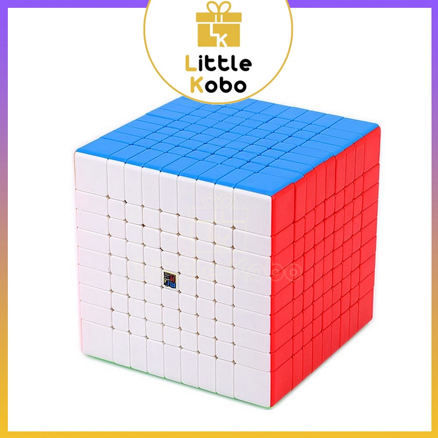 Rubik 9x9 Stickerless MoYu MeiLong MFJS Rubic 9 Tầng Đồ Chơi Trí Tuệ