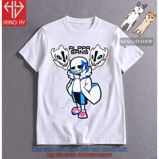 Áo Thun Trẻ Em In Hình Alppa Sans Undertale Ngầu F189 Kanghyshop