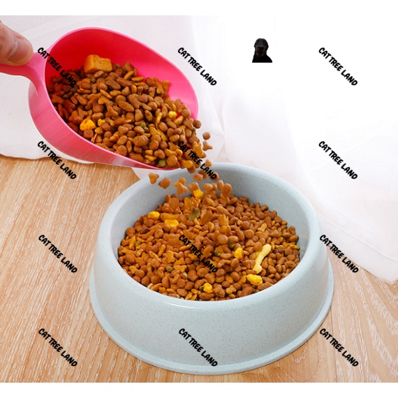 XẺNG XÚC HẠT CHO CHÓ MÈO, BẰNG NHỰA - MUỖNG (THÌA) MÚC THỨC ĂN CHÓ THÚ CƯNG