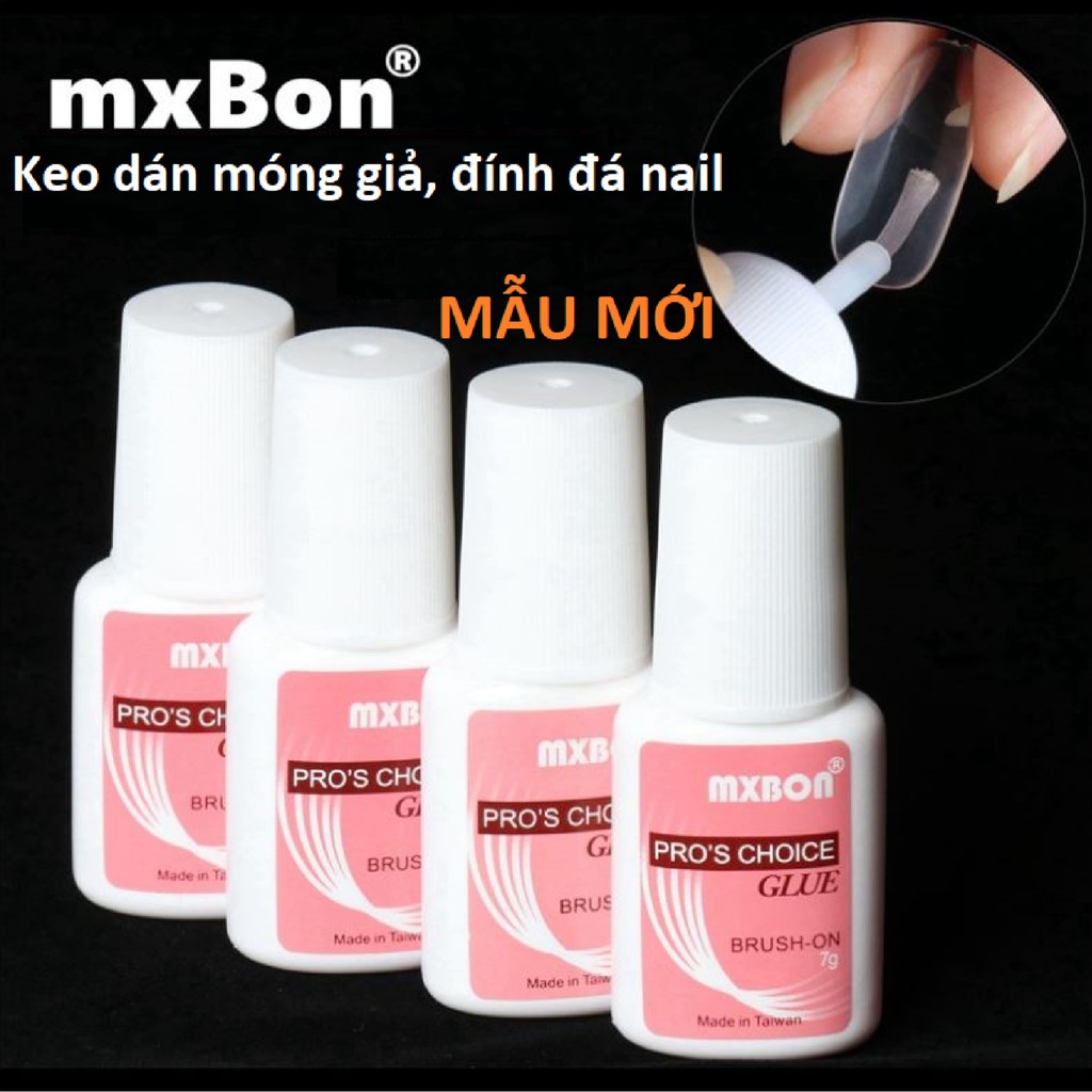 Keo Dán Móng Giả, Đính Đá Móng Tay, Đính Đá Điện Thoại MXBon