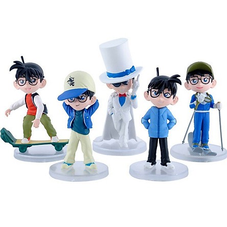 Mô hình Conan - Figure Conan & Kaito Kid - Mẫu 10 nhân vật Conan & Kaito Kid - Cao 12cm