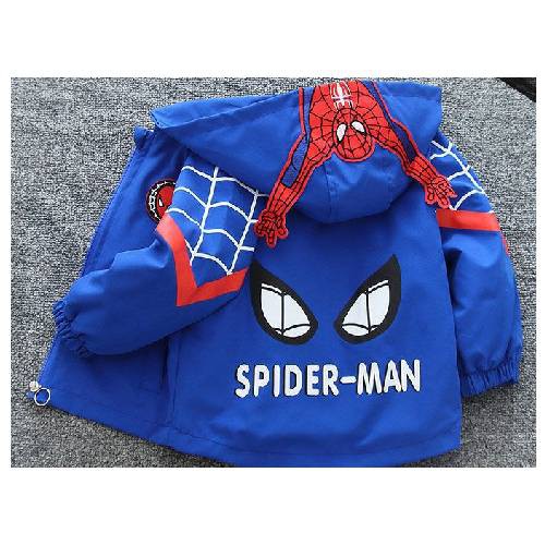 💚 ÁO KHOÁC TRẺ EM💚 Áo Khoác, Áo Gió tạo kiểu dáng NGƯỜI NHỆN Spiderman 2 - full size cho bé