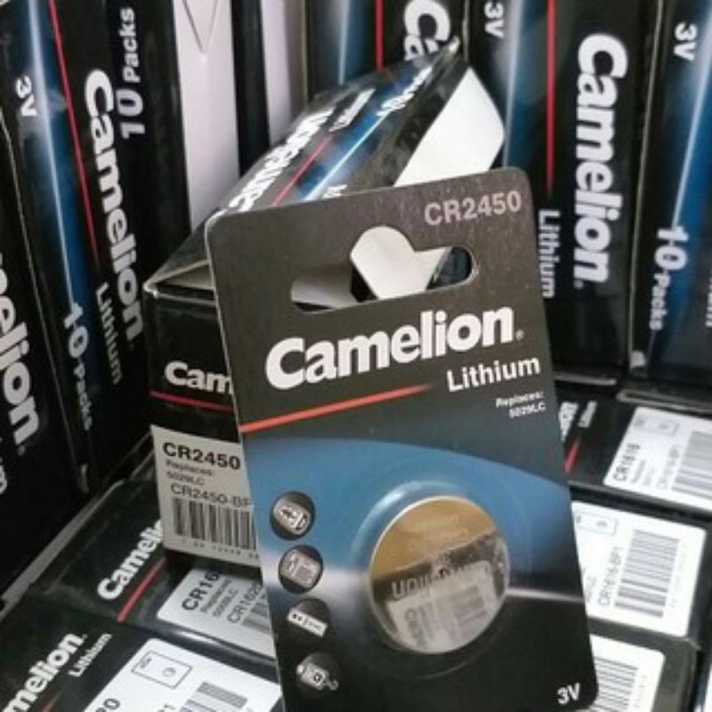 Pin CR2450 Camelion Chính Hãng , Vỉ 1 viên, dùng chho các thiết bị điện tử chuyên dụng
