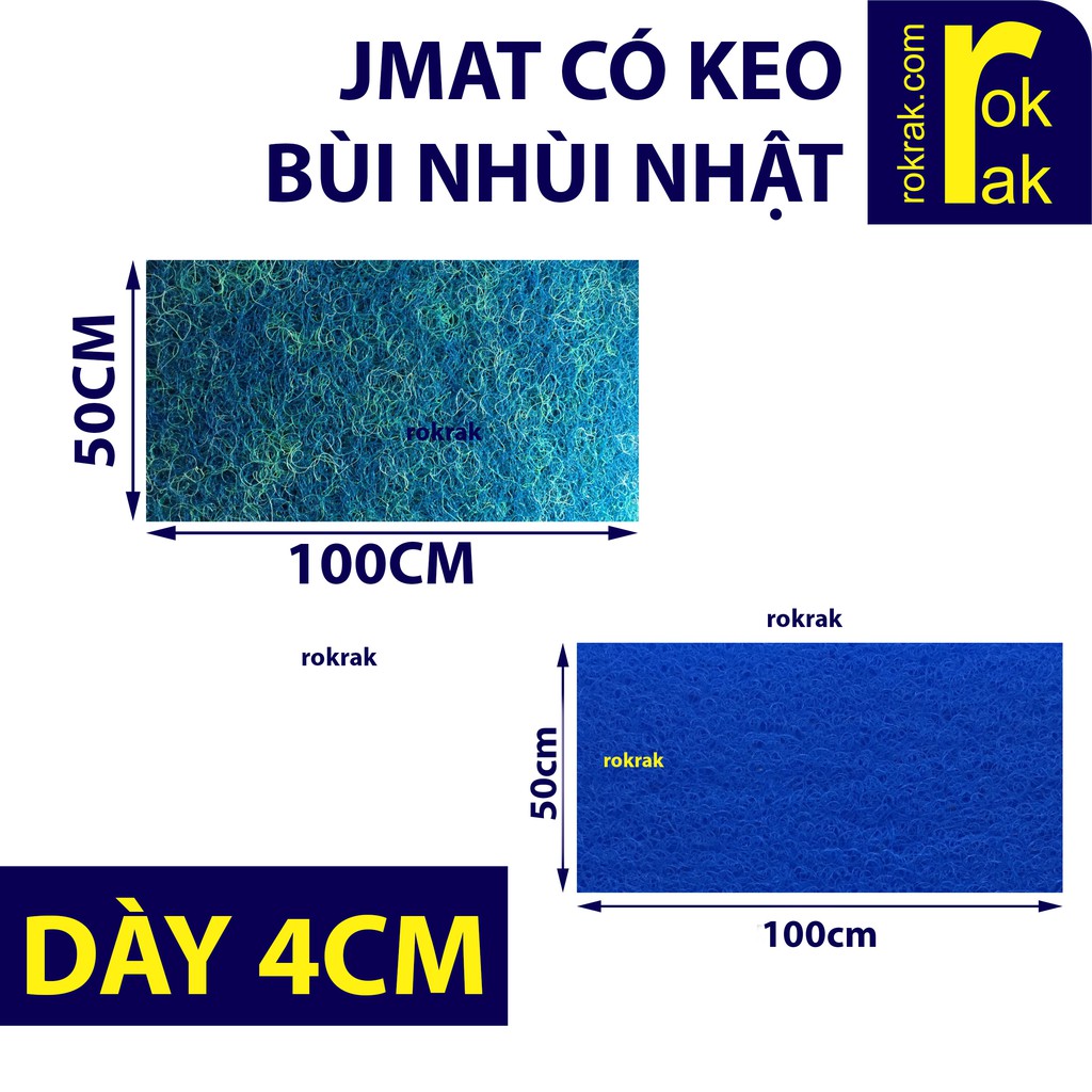 Jmat Bùi nhùi Nhật khổ lớn 50x100cm cho lọc hồ cá Koi