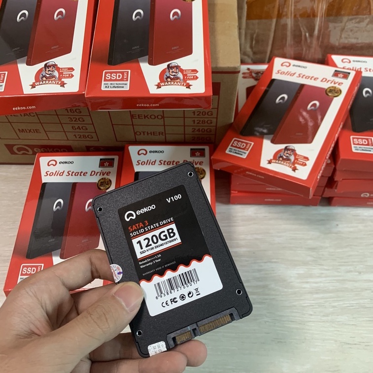 Ổ Cứng SSD EEKOO 120GB 2.5IN – SATA3 6GB/S -Bảo Hành 36 Tháng - Chính Hãng VINAGO | BigBuy360 - bigbuy360.vn