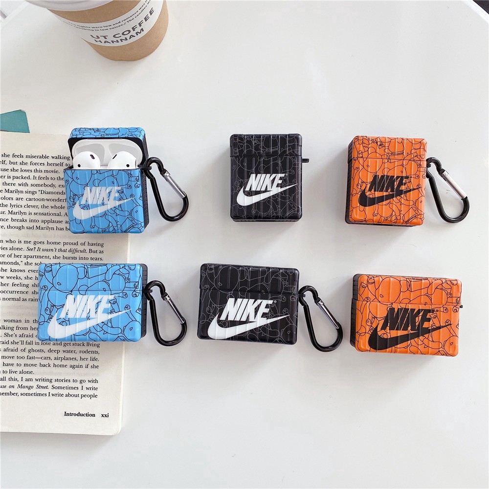 Ốp Bảo Vệ Hộp Đựng Tai Nghe Airpods Pro Airpods3 gen3 Airpods2 Hình Gấu nike Xinh Xắn