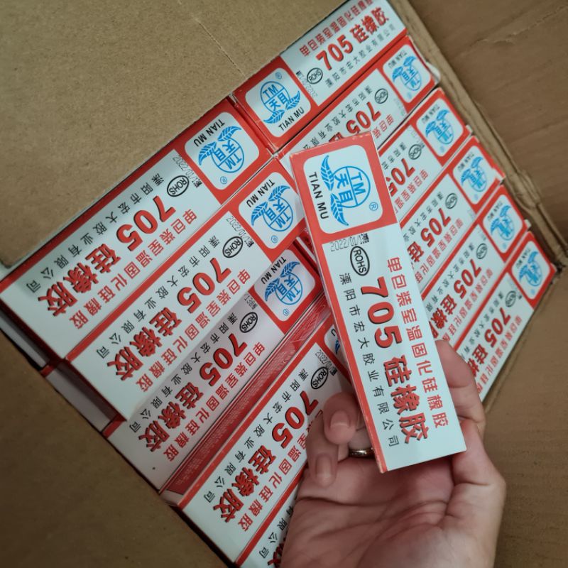 Keo đổ board chống ẩm chống nước 705 trắng trong