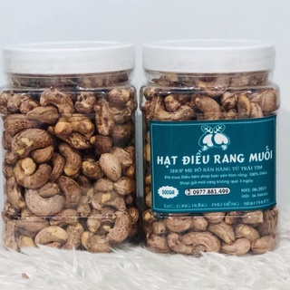 500GRAM ĐIỀU RANG MUỐI NGUYÊN LỤA (600-650Hạt/kg)