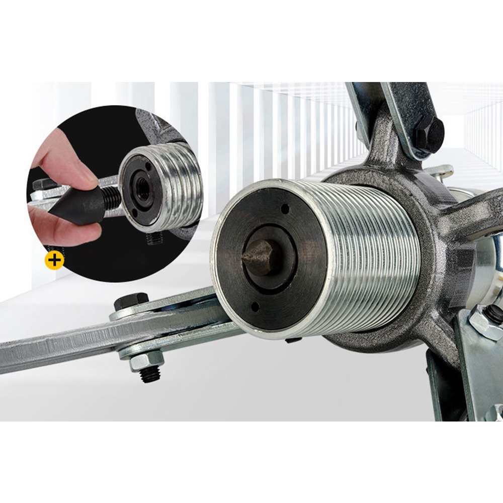 Vam cảo thủy lực ABG ZYL-15T chuyên dùng tháo lắp vòng bi bằng hệ thống thủy lực gắn liền trên thân và tay bơm tích hợp