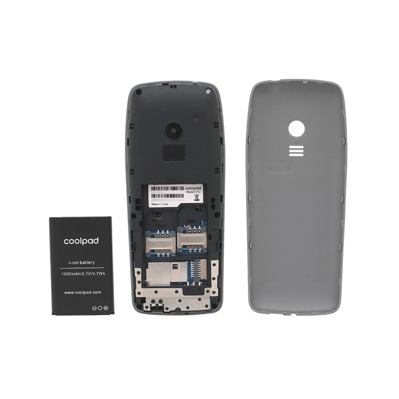 Điện Thoại Phổ Thông Coolpad F212 màn hình 2.4 inch 2 SIM-Màu Xanh đen -BH 1 năm 1 đổi 1-Hàng Chính Hãng | BigBuy360 - bigbuy360.vn