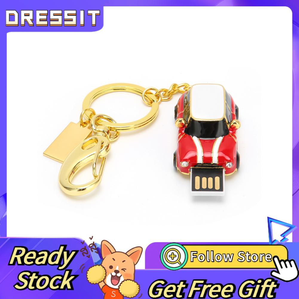 Usb 2.0 Hình Xe Hơi Hoạt Hình Bằng Kim Loại