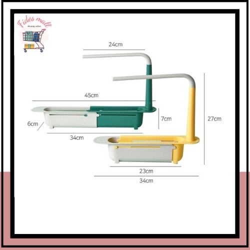 Giá để đồ chậu rửa tùy chỉnh kích thước hai mầu xanh, hồng,