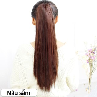 TÓC GIẢ KẸP NGOẠM THẲNG DÀI