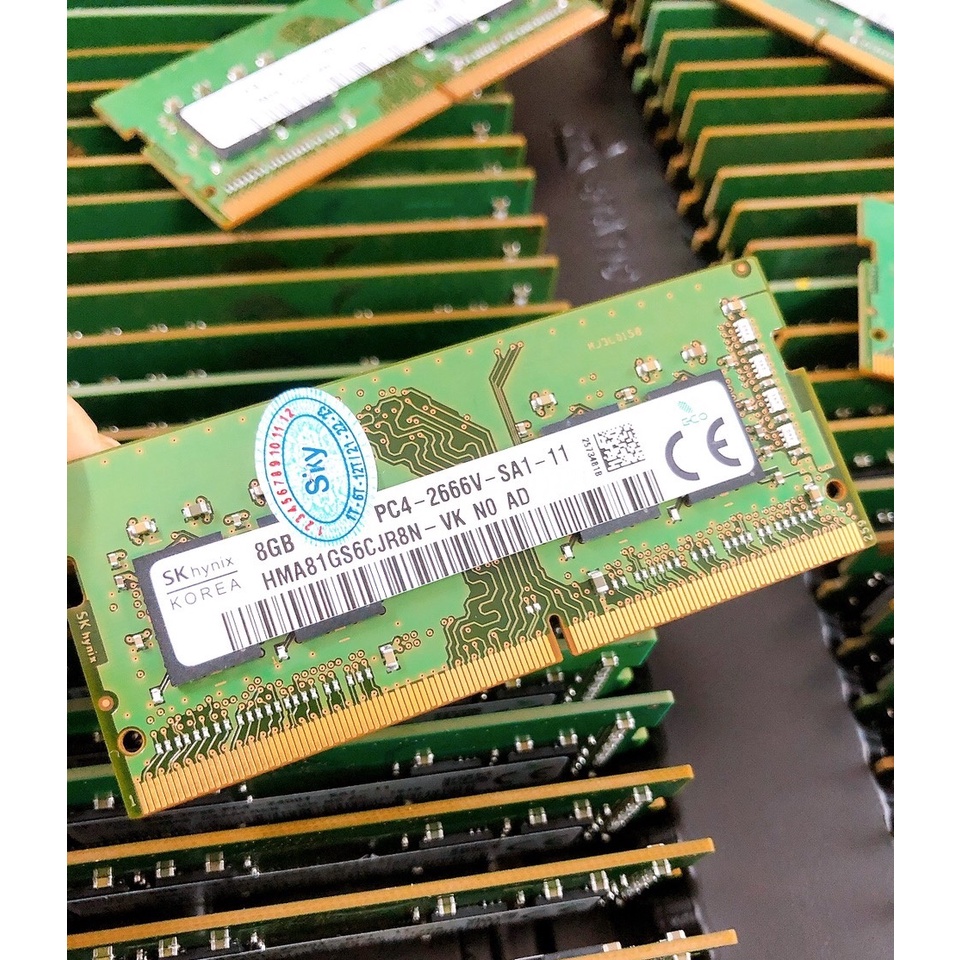 Ram Laptop Hynix 8GB DDR4 2666MHz Chính hãng - Bảo hành 36 tháng