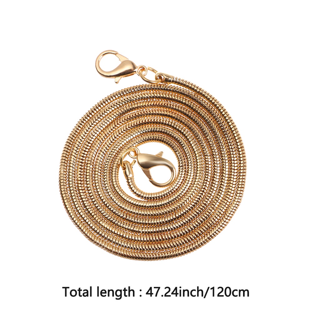 Dây Xích Màu Đen Bằng Kim Loại Chất Lượng Cao Dùng Làm Túi Xách/ Đeo Vai DIY