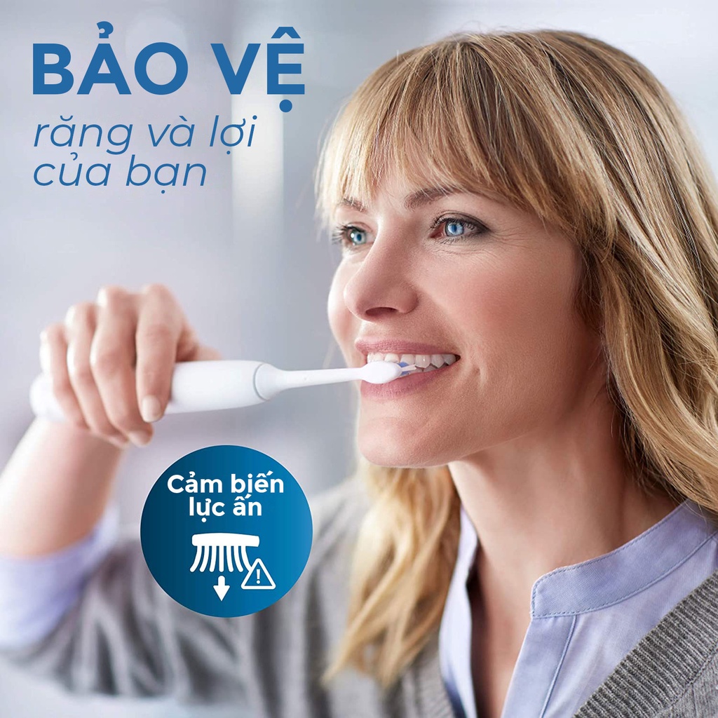 Bàn chải điện Philips Sonicare 5100 chính hãng, đủ màu - Bảo hành 2 năm