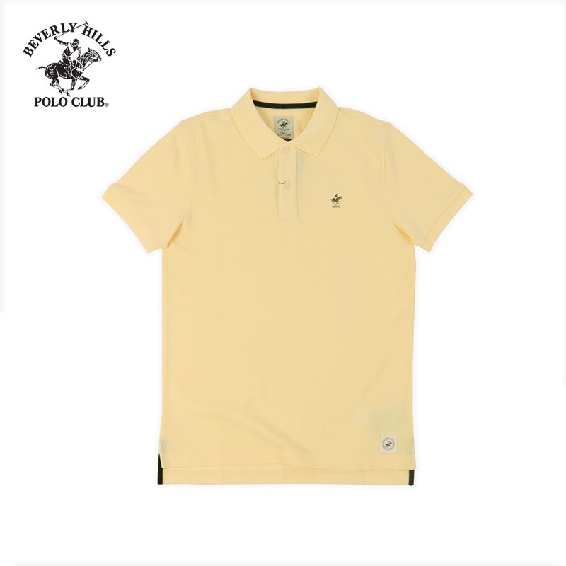 Áo polo ngắn tay Nam Beverly Hills Polo Club Slimfit 100% cotton Be PMSSS20TL039