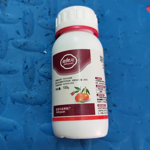 Thuốc đặc trị Nhện sinh học hàng nội địa TQ chuyên hoa hồng, cây cảnh rau màu lọ 100ml