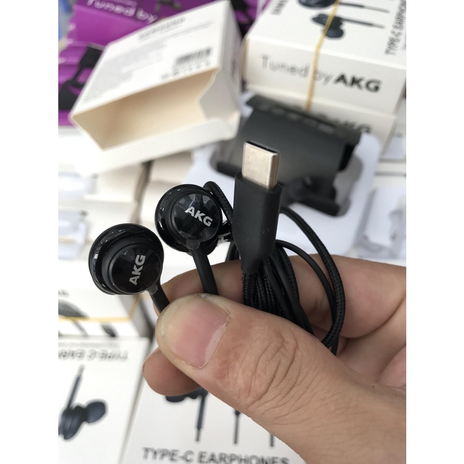 Tai Nghe AKG Cho các dòng máy Samsung chân Type C Note 10, Note 20, S10, S20, S21, và các dòng máy Oppo, Realme, Xiaomi