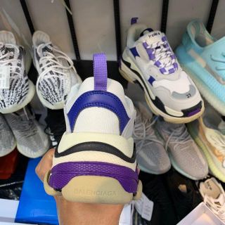 Giầy balen trắng tím (full box + freeship )