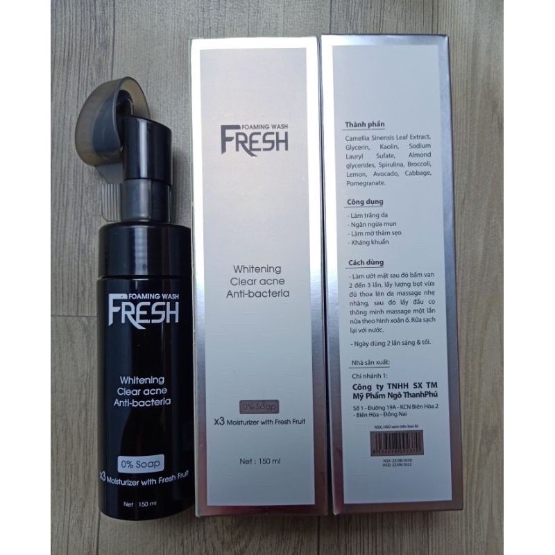Sữa Rửa Mặt Fresh Dành Cho Da Dầu Mụn