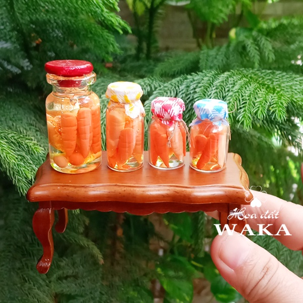 Mô Hình Cà Rốt Ngâm Chua 01 Tỉ Lệ 1/12