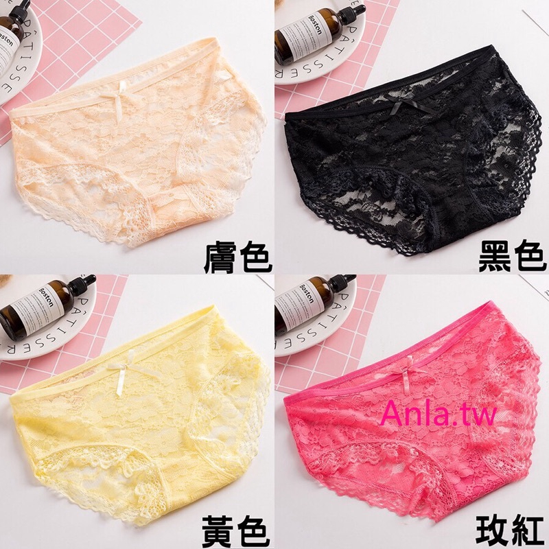 Quần lót Cotton phối ren xinh xắn🎀Quần lót tam giác màu Macaron dễ thương thoải mái | BigBuy360 - bigbuy360.vn