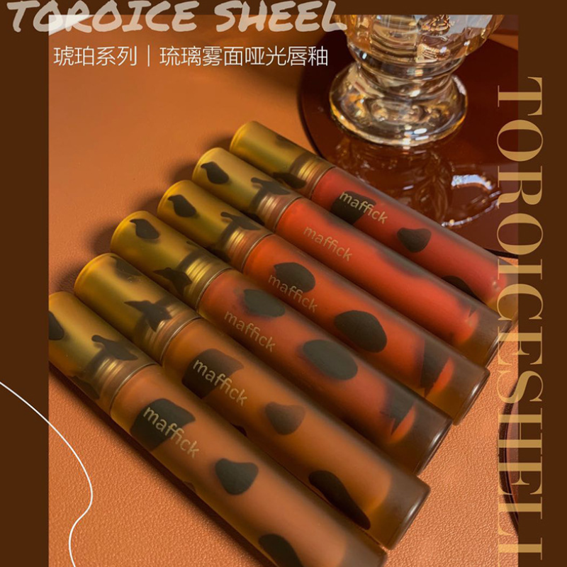 (Hàng Mới Về) Son Môi Màu Lì Mịn Như Nhung Phong Cách Giáng Sinh Dành Cho Nữ