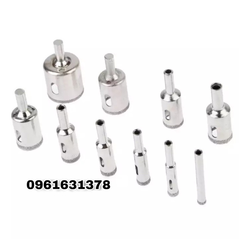 Mũi khoan kính phi 6 - 60mm