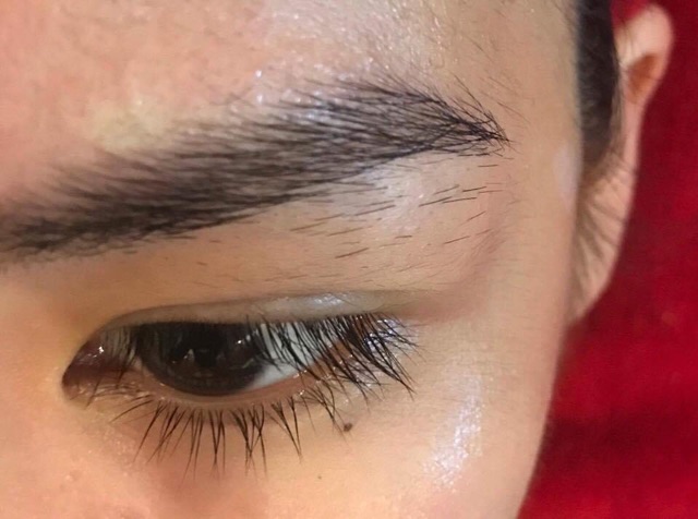 Chuốt mi mascara dài mi thầu dầu (castor oil), argan, dầu dừa, bưởi dừa, hạnh nhân, olive (ôliu)