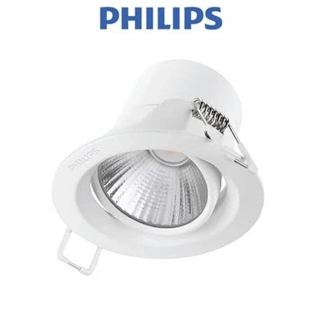 Bộ đèn LED PHILIPS Âm Trần Chiếu Điểm SL201 - [HÀNG CHÍNH HÃNG] - Thay đổi góc chiếu linh hoạt theo 1 trục