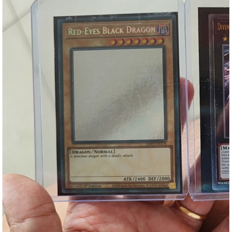 Thẻ bài: Red-Eyes Black Dragon - GFP2-EN176 - Ghost Rare 1st Edition