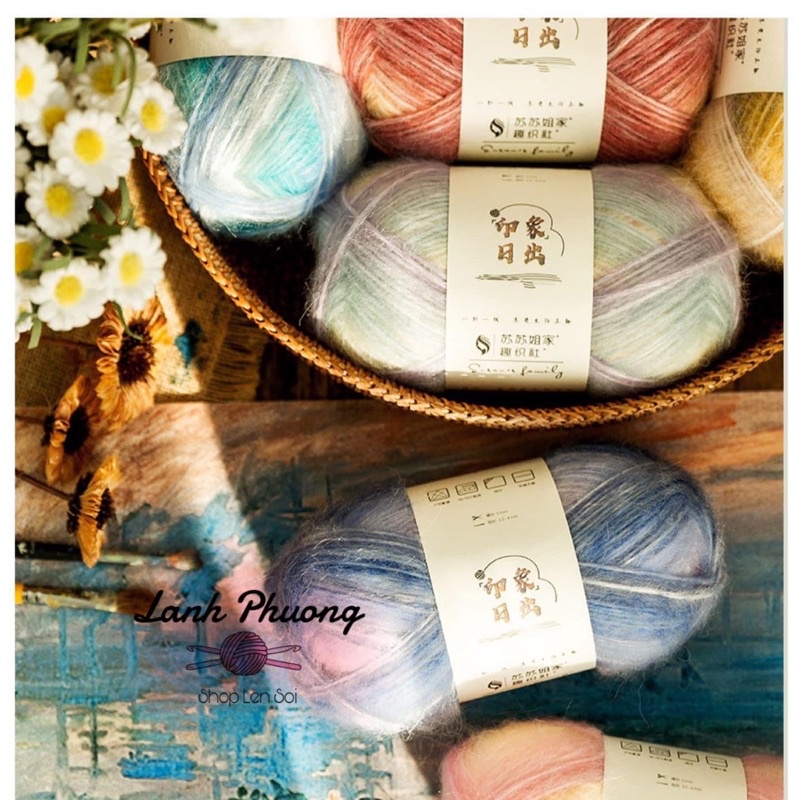 Len Susan Fancy Loang Cuộn 100 gram