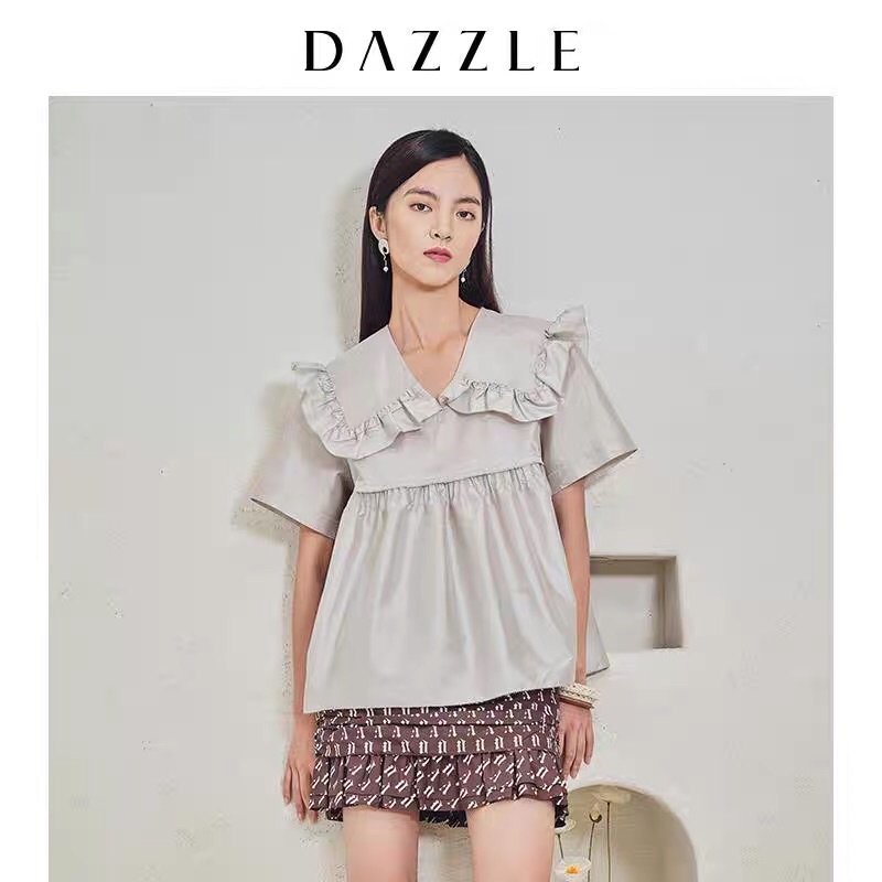 Áo kiểu bèo Dazzle