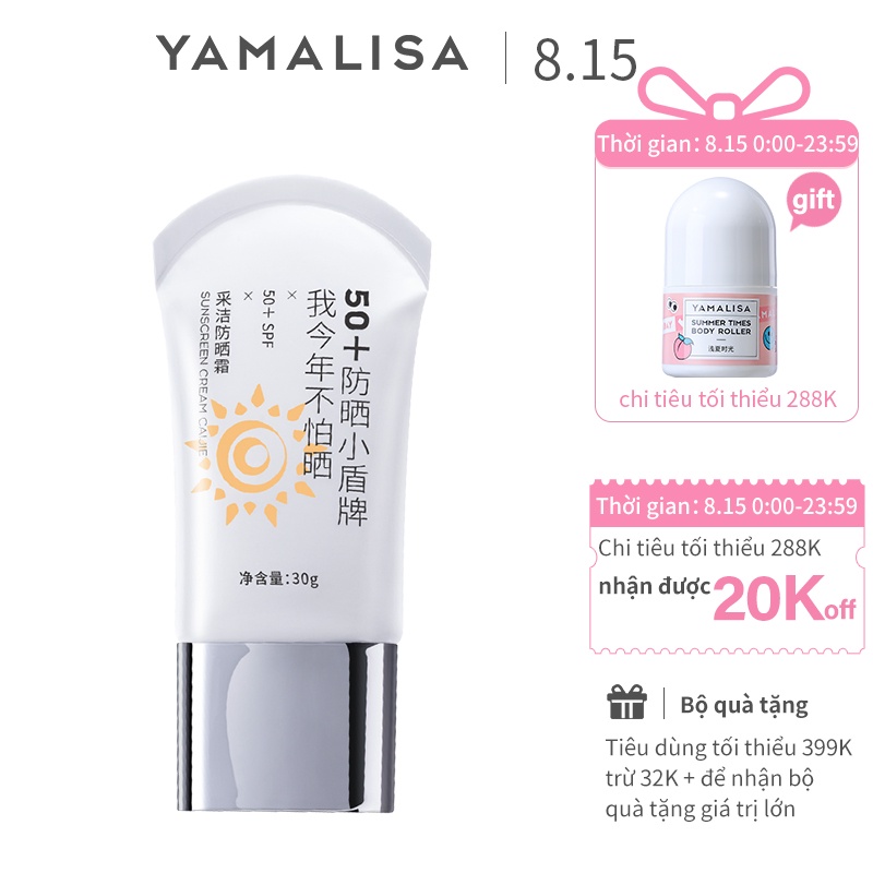 Kem chống nắng YAMALISA dùng cho da mặt Spf50 + 30g chất lượng cao | BigBuy360 - bigbuy360.vn