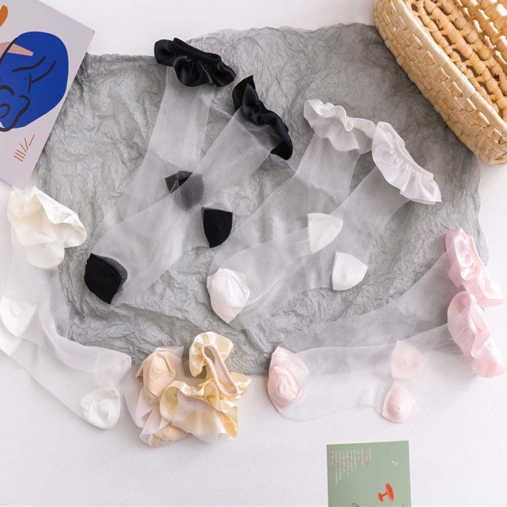 SOMEDAYZL Tất Thời Trang Mùa Xuân Phong Cách Lolita Nhật Bản Dành Cho Nữ