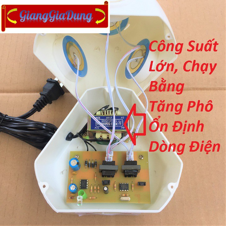 Máy Đuổi Chuột Cống Muỗi Gián Chuyên Nghiệp Diện Tích 50 - 100m2 Siêu Công Suất - Giang Gia Dụng