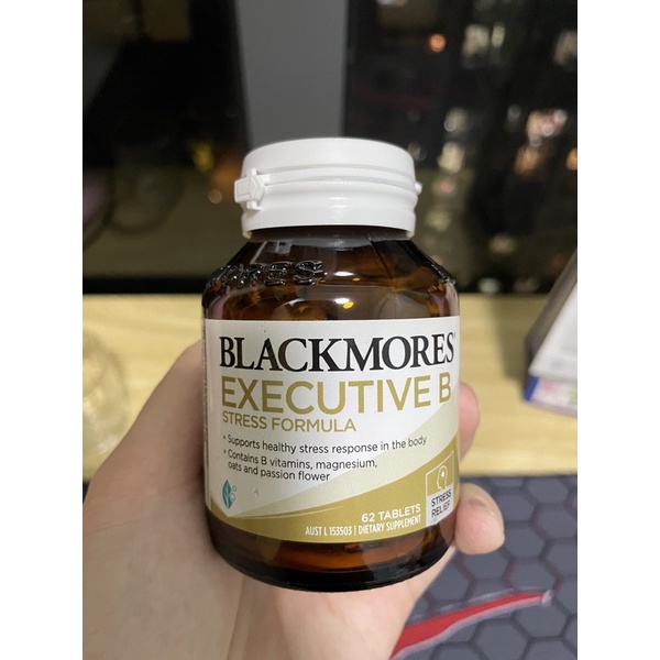 [Mã 44FMCGSALE1 giảm 10% đơn 250K] Viên Uống Giảm Căng Thẳng, Mệt Mỏi Blackmores Executive B Stress Formula.