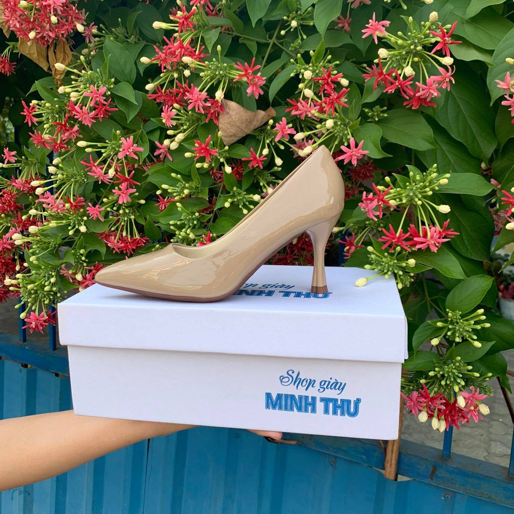 [shop giay minh thu] Giày VIP gót nhọn 7cm MT52