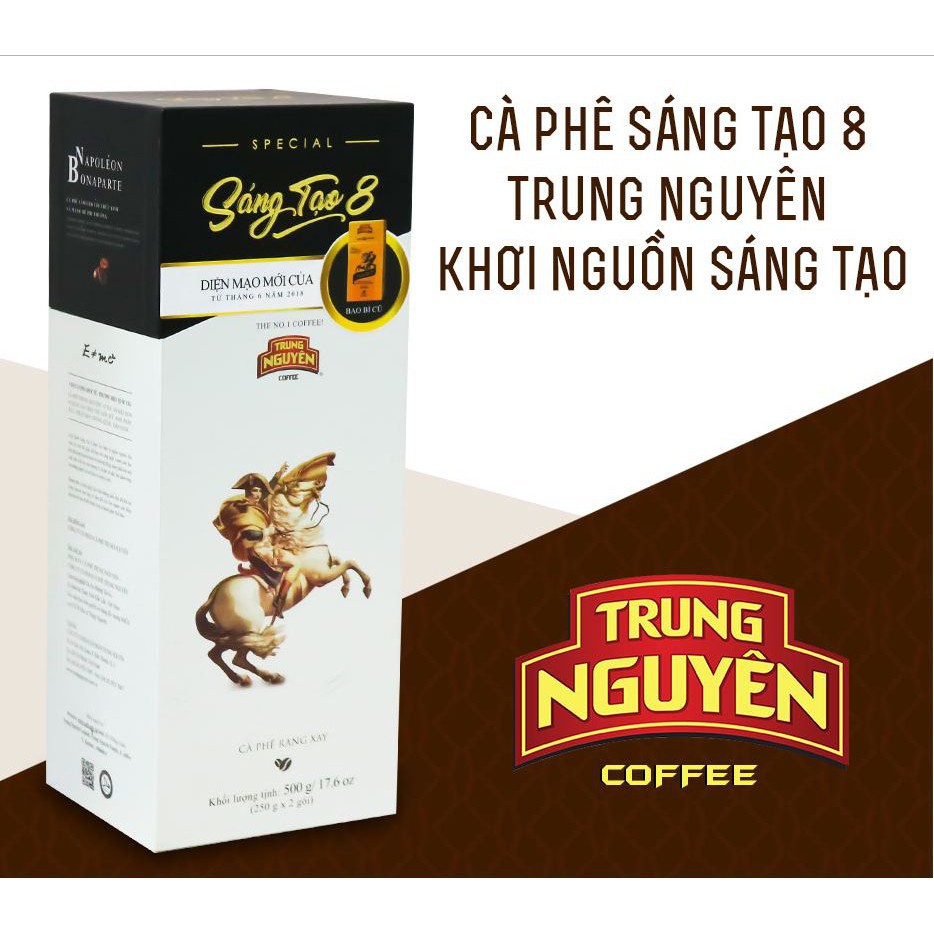 Cà phê  Sáng Tạo 8 - Trung Nguyên Legend - Hộp 250gr
