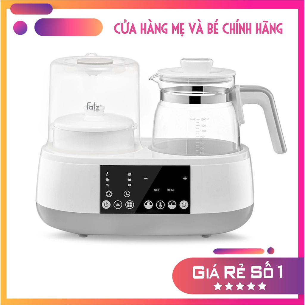 (BH 1 năm) Máy đun và hâm nước, tiệt trùng đa năng Fatzbaby – Multimax 1 – F0B9002SJ
